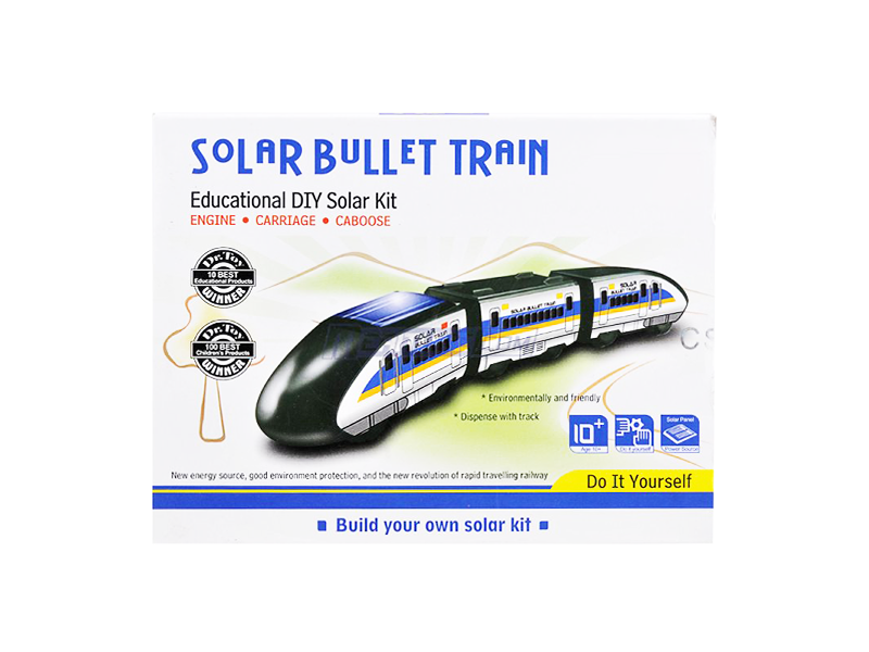 DIY Solar Power Silver Bullet Train - Image 1